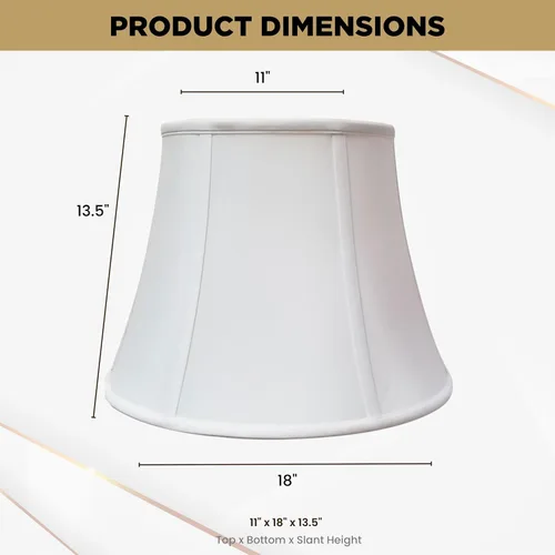 Vista 2 de Royal Designs - Pantalla de campana modificada, color blanco, 11 x 18 x 13.5 pulgadas