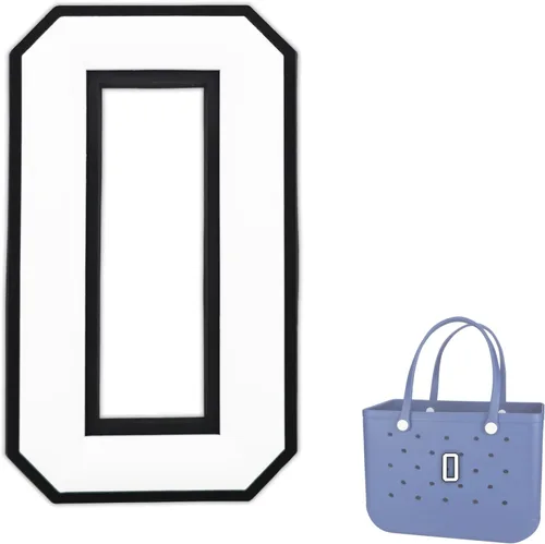 Vista 11 de Dijes para Bolsa Bogg, Accesorios Decorativos para Bolsa Bog, Inserto de Dije con Número para Bolsa de Playa de Goma Bog Original