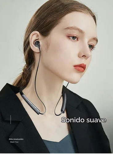 Vista 3 de IKXO Auriculares Bluetooth con banda para el cuello, con cancelación de ruido, con micrófono, inalámbricos, 5.0, CVC 8.0, impermeables, deportivos