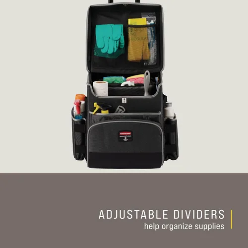 Vista 7 de Carrito de limpieza Rubbermaid Commercial, L, 1