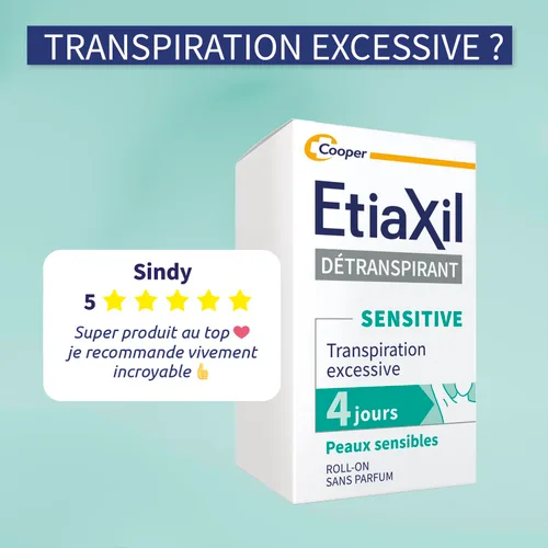 Vista 9 de Etiaxil Behandlung für Schweißmittel– empfindliche Haut – 0.5 fl oz