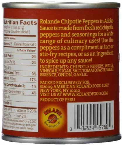 Vista 3 de Roland Pepper Chipotle Adobo Sc, 7 oz
