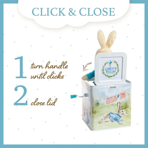 Vista 10 de Muñeco de caja de sorpresas musical Beatrix Potter Peter Rabbit
