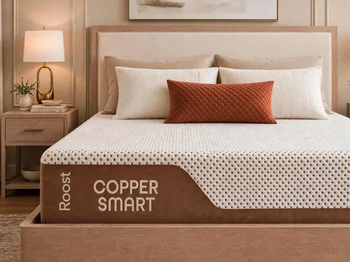 Vista 11 de Colchón ROOST SLEEP de 14 pulgadas para cama individual con soporte de firmeza media, certificado CertiPUR-US, con gel de memoria viscoelástico