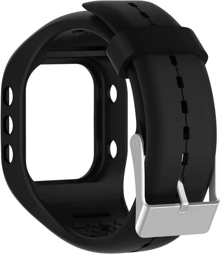 Vista 8 de QGHXO Correa para Polar A300, correa de repuesto de silicona suave y ajustable para reloj Polar A300