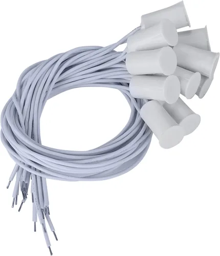 Vista 2 de Keenso Sensor magnético de ventana de puerta con cable de 10 piezas - Protección confiable del sistema de alarma para el hogar