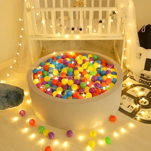 Vista 7 de GOGOSO Pelotas de Piscina de Pelotas para Niños Pequeños, Pelotas de Juego de Plástico para Bebés, Pelotas Suaves de Colores Pastel para Niños No