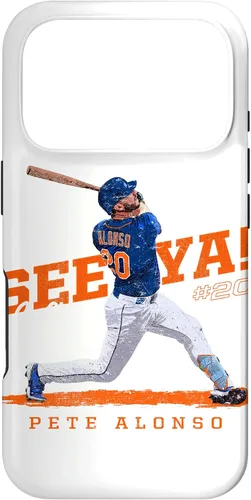Vista 30 de Funda para iPhone 16 See Ya! Pete Alonso New York MLBPA