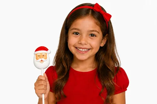 Vista 3 de Candy Molds N More Santa Face Lollipop Chocolate Candy Mold 2046