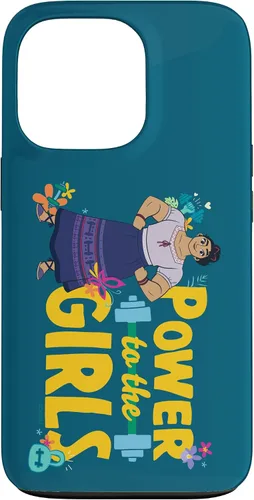 Vista 10 de Carcasa para iPhone 16 Disney Encanto Luisa Power to the Girls