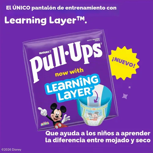 Vista 2 de Pull-Ups – Pañales de entrenamiento para niño, talla 2T-3T, ropa interior de entrenamiento (16-34 lbs), 23