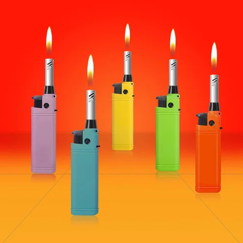 Vista 7 de Mini encendedor de velas multiusos con varita extendida, práctico recargable para cocina, chimenea, piloto, estufa de barbacoa, paquete de 5