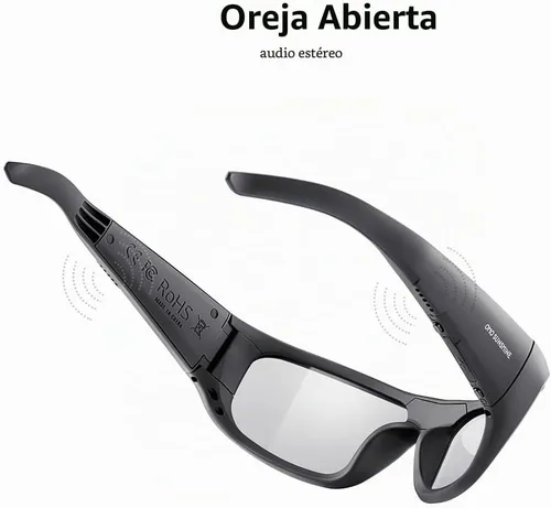 Vista 2 de OhO sunshine Bluetooth Audio Sunglasses, Lightweight Open Ear Sport Glasses, 10H Playtime,Water Resistant with Voice Control