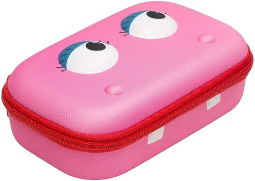 Vista 12 de ZIPIT Caja de lápices Beast para niños, estuche divertido de gran capacidad para la escuela, caja organizadora de papelería, color negro