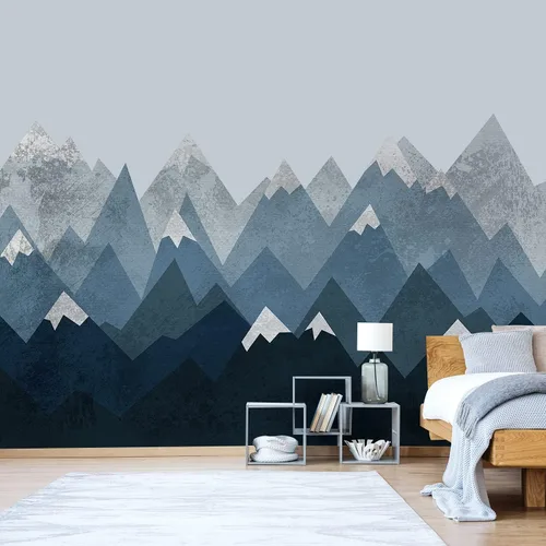 Vista 12 de Alwayspon Mural de pared de tela de arco iris, autoadhesivo, adhesivo de pared para decoración de habitación de niños, cuarto de bebé, acuarela