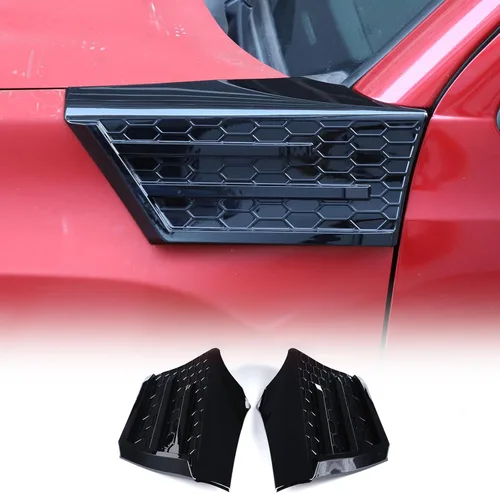 Vista 9 de Cubierta de guarnición para parachoques superior de automóvil compatible con Toyota Tacoma 2016 2017 2018 2019, panel decorativo de guarnición