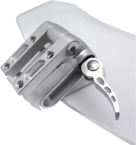 Vista 8 de WCO - Alerón de extensión de parabrisas ajustable con clip compatible con V-Strom 650 V-Strom 1000 ABS