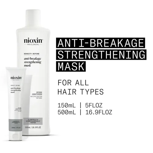 Vista 2 de Nioxin Density Defend Anti-Breakage Strengthening Mask For Damaged, Colored, Thinning Hair Intense Conditioning Protects Against Breakage