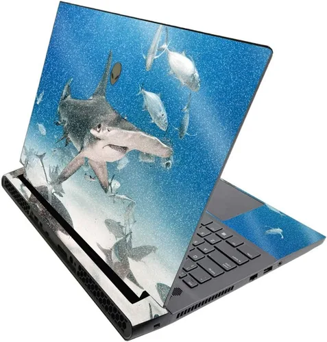 Vista 672 de MightySkins - Skin brillante con purpurina para Alienware M17 R3 (2020) y M17 R4 (2021) - Diversión de los años 90 Acabado duradero con purpurina