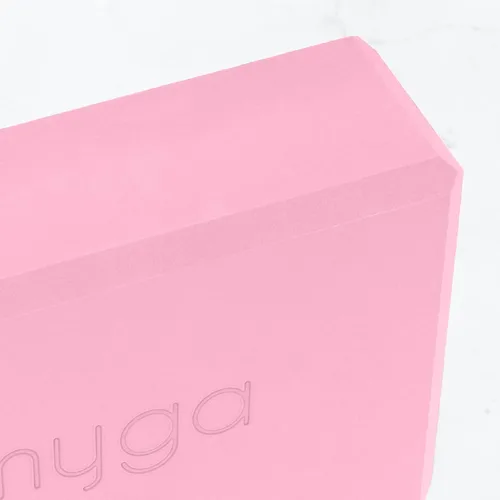 Vista 5 de MYGA Bloque de yoga, ladrillo ligero de espuma EVA para yoga, bloque antideslizante de alta densidad para posturas de yoga, pilates, equilibrio