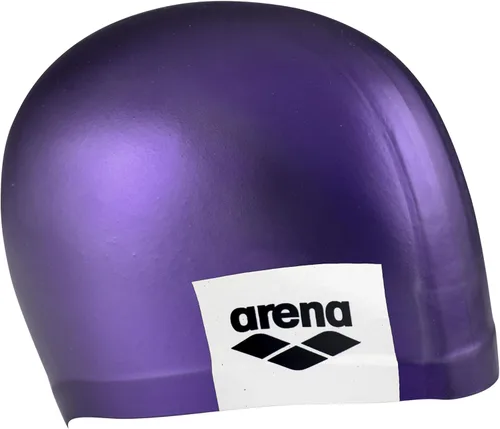 Vista 10 de Arena Gorra de natación unisex de silicona moldeada con logotipo para adultos, para entrenamiento intensivo, reducido arrastre, ajuste cómodo