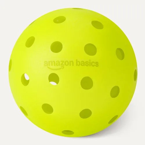 Vista 5 de Amazon Basics Outdoor Pickleball Balls, USAPA Approved, Yellow