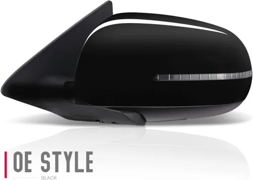 Vista 4 de DNA Motoring OEM-MR-KI1320177 Espejo lateral izquierdo compatible con 2013 Forte Powered plegable calefactable espejo retrovisor con señal de giro