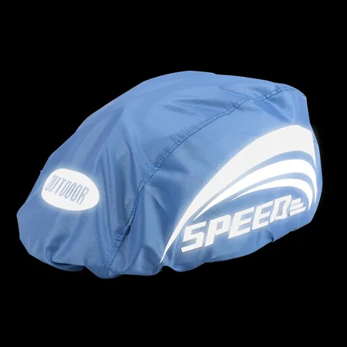 Vista 4 de Yimin Funda para cascos de bicicleta, impermeable, de alta visibilidad, reflectante, a prueba de polvo, transpirable, para bicicleta de montaña