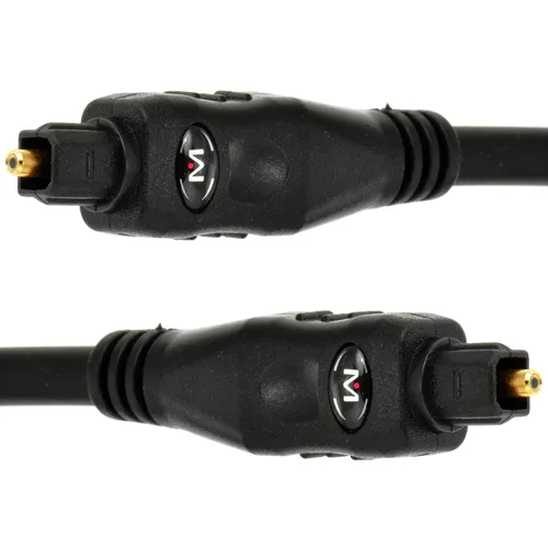 Vista 2 de Mediabridge Toslink Cable (6 pies) - Cable óptico de audio digital