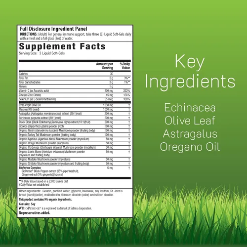 Vista 2 de Irwin Naturals Immuno-Shield - Apoyo inmunológico para todas las estaciones