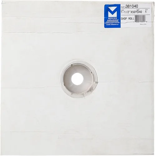 Vista 13 de Mercer Industries 381100 100 rollo de papel de lija.
