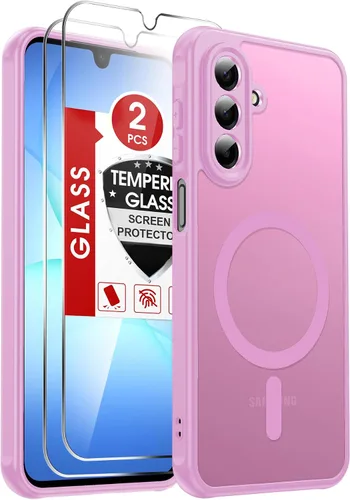 Vista 191 de LeYi Funda para teléfono Samsung-S23: protector de pantalla e imán MagSafe Púrpura