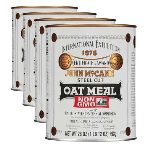 Vista 16 de Avena irlandesa de McCann, copos de avena cortados tradicionales, bolsa de 28 onzas