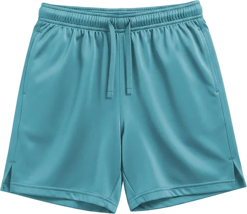 Vista 34 de Andrew Scott Pantalones cortos deportivos de baloncesto para niños con rendimiento activo y estilo de malla, varios paquetes