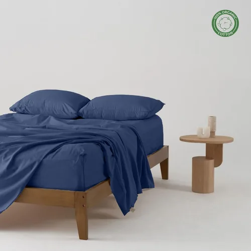 Vista 9 de Juego de ropa de cama de 6 piezas, juego de sábanas de algodón de 1000 hilos, bolsillo extra profundo de 28 pulgadas, tejido satinado nítido y Negro