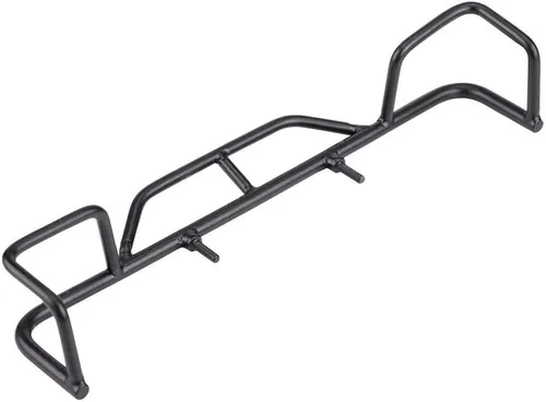 Vista 8 de Parachoques de coche RC, parachoques delantero trasero de metal para parachoques de oruga RC escala 1/10 con protección resistente para entusiastas