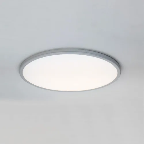Vista 3 de WAC Lighting Geos 22in LED redondo de bajo perfil empotrado montaje 3000K en titanio