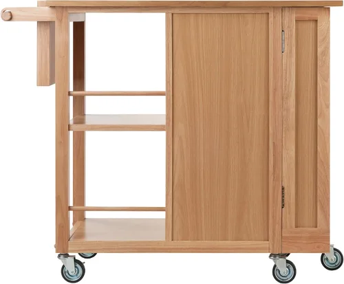 Vista 5 de Winsome 89443 Douglas Cart Kitchen, Natural 42.52x18.98x35.35