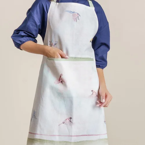 Vista 467 de Maison d' Hermine Delantales para mujer con bolsillo, 100% algodón (27.50 x 31.50 pulgadas)