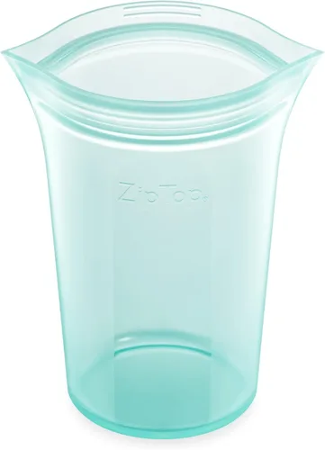 Vista 75 de Zip Top - Contenedores reutilizables de silicón 100 % platino