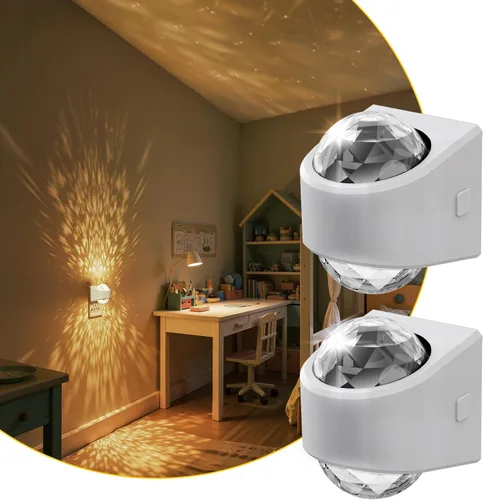 Vista 11 de L LOHAS LED - Luces nocturnas enchufables en la pared, luz nocturna con proyector y sensor de crepúsculo a amanecer, 1600K/3000K/5000K ajustable