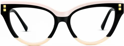 Vista 2 de Zeelool Gafas de ojo de gato con estilo para las mujeres Gafas elegantes Cascata ZOA01858