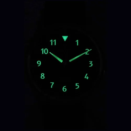 Vista 4 de RATIO Pilot Style Watch Leather Strap Analog Display Sapphire Crystal Japanese Automatic 200M Water Resistant Casual Formal Wear Watch for Men