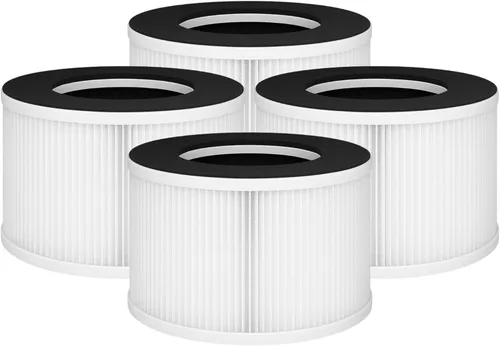 Vista 7 de Nispira TD-1500 TD-1500BM Filtros de repuesto True HEPA 4 en 1 para purificador de aire Tredy TD-1500, 1 paquete