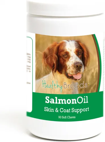 Vista 333 de Healthy Breeds Affenpinscher - Masticables suaves de aceite de salmón, 90