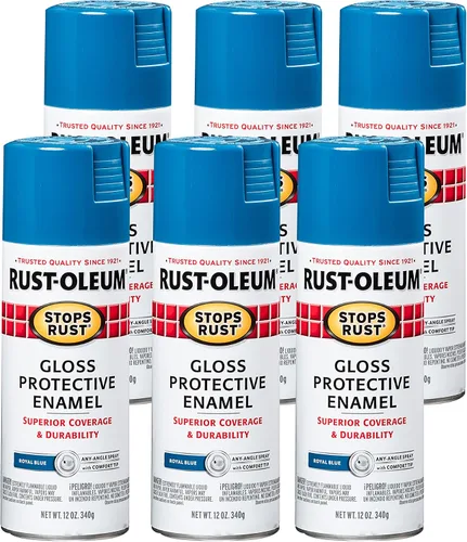 Vista 122 de Rust-Oleum 7776830 - Pintura en aerosol para prevención del óxido, 12 onzas, negro plano