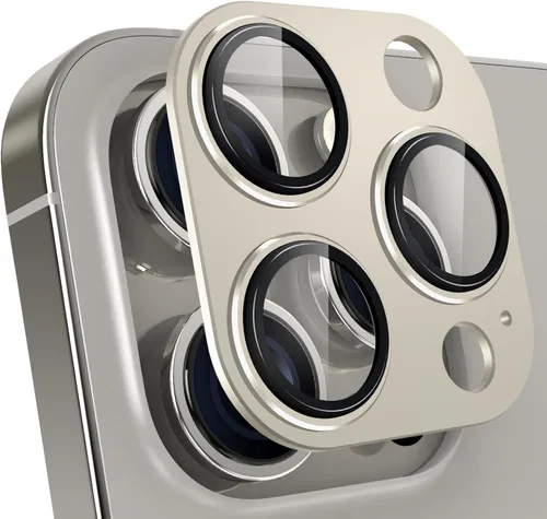 Vista 38 de YWXTW Protector de lente de cámara de vidrio templado para iPhone 14 Pro Max, protección de cobertura completa 3D, tecnología de círculo nocturno
