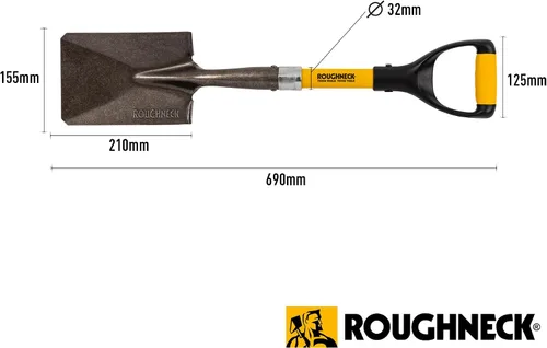 Vista 2 de Roughneck ROU68006 Micro Pala Punta Cuadrada