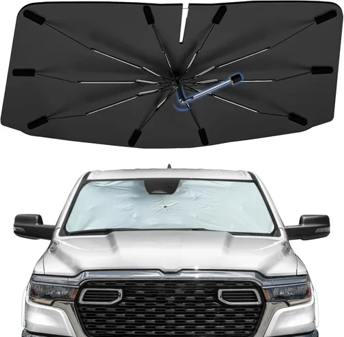 Vista 36 de Sombrilla Parasol para Parabrisas para Mazda 3 2014-2026, Parasol Plegable para Coche para Ventana Delantera, Visera Protectora Solar Altamente