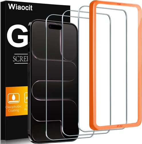 Vista 17 de Wiaocit Paquete de 3 protectores de pantalla de vidrio templado de dureza 9H y 3 protectores para lentes de cámara para Samsung Galaxy Z Fold 7